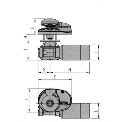 LOFRANS Verricelli Lofrans' X1 ALLUMINIO 500W 12V. Ø mm.6 - immagine 2