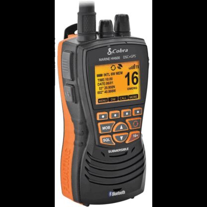 COBRA MARINE Vhf Portatili VHF COBRA MR HH600 GPS BT EU NERO