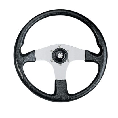 ULTRAFLEX Ruote Timoni e Volanti RUOTA TIMONE NERA Ø MM. 350