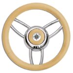 SAVORETTI Ruote Timoni e Volanti RUOTA TIMONE T26 BEIGE Ø MM.350