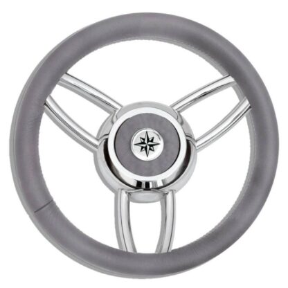 SAVORETTI Ruote Timoni e Volanti RUOTA TIMONE T26 GRIGIO Ø MM.350