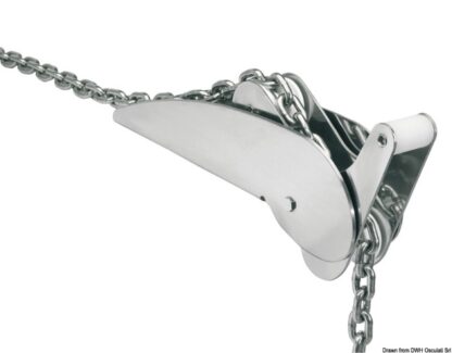 Musone inox a ribalta 15 kg 01.333.02 Osculati