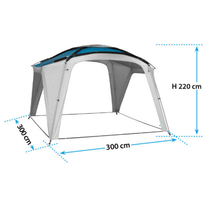 Gazebo Oceana 3X3 Brunner GAZEBI OUTDOOR - immagine 5