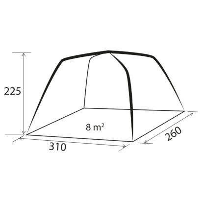 Tenda Trouper Auto-Up Brunner A.I.R. TECH MINIBUS AWNINGS - immagine 3