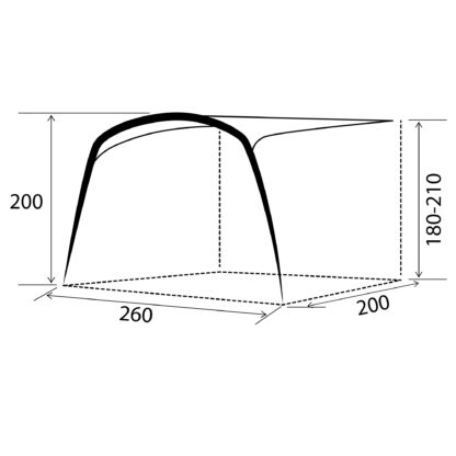Tendalino Skia Auto-Up Brunner A.I.R. TECH MINIBUS TENTS - immagine 3