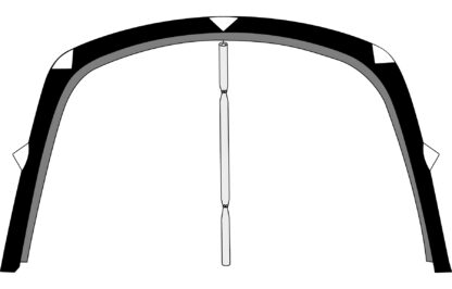 Parete frontale Skia 300 Brunner A.I.R. TECH SUN CANOPIES - immagine 6