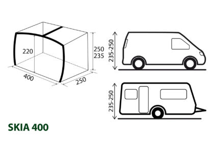 Tendalino Skia 400 Brunner A.I.R. TECH SUN CANOPIES - immagine 6