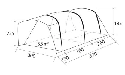 Tenda Maisonel 4 A.I.R. Tech Brunner A.I.R. TECH FAMILY - immagine 4