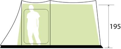 Tenda Arqus Outdoor 5 Brunner CLASSIC FAMILY - immagine 7