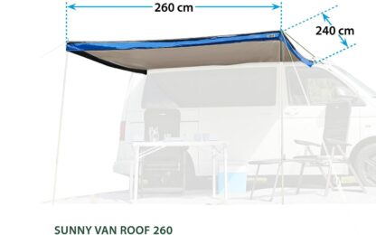 Telo ombra Sunny Van Roof Brunner CLASSIC SUN CANOPIES - immagine 6