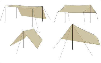 Parasole Sunny UV 3X4 Brunner CONCHIGLIE PARASOLE - immagine 3