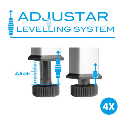 Tavolo Quadra Tropic 6 Adjusta Brunner QUADRA - immagine 6