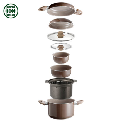 Popote Chocolate 9+1 Brunner CHOCOLATE - immagine 3