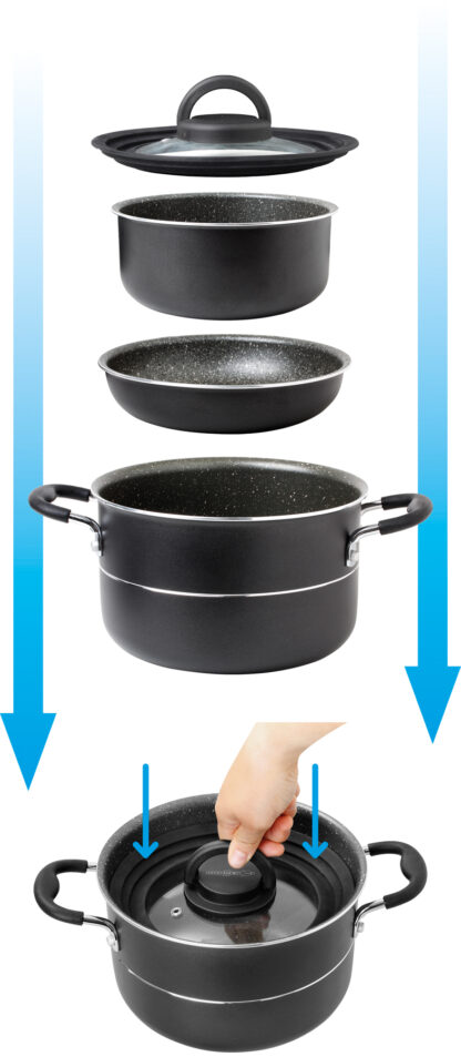 Coperchio vetro Covery Trio Brunner OPTIONAL - immagine 3