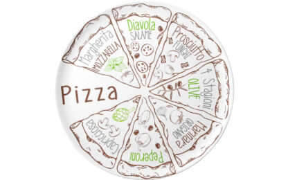 Piatti Pizza Set Brunner LIVING - immagine 2