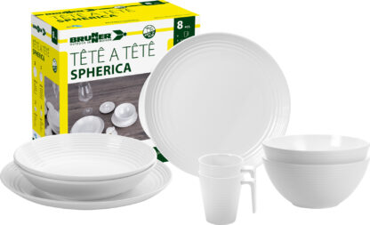 Set tête-à-tête Spherica 8 pz Brunner SPHERICA - immagine 2