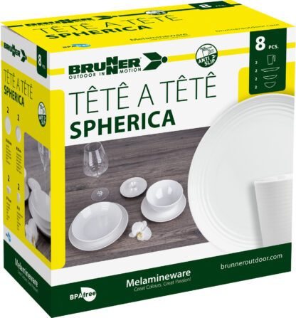 Set tête-à-tête Spherica 8 pz Brunner SPHERICA - immagine 4