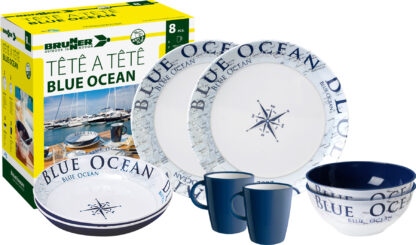 Tête-à-tête Set Blue Ocean Brunner BLUE OCEAN - immagine 2