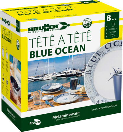 Tête-à-tête Set Blue Ocean Brunner BLUE OCEAN - immagine 4