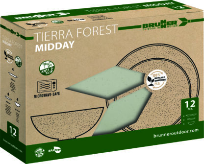 Midday Set Tierra Forest Brunner PLA TABLEWARE - immagine 4