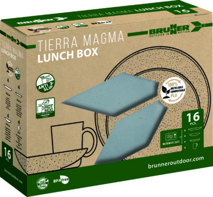 Lunch Box Tierra Magma Brunner PLA TABLEWARE - immagine 4