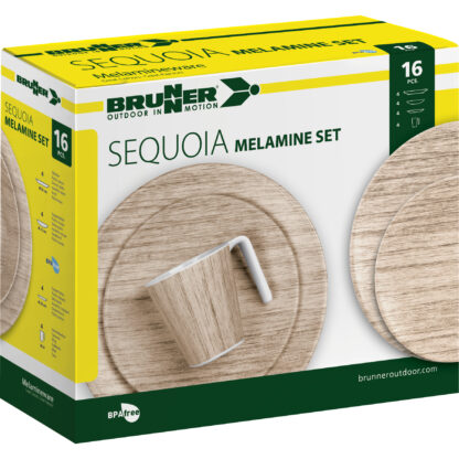 Melamine Set Sequoia Brunner SEQUOIA - immagine 4