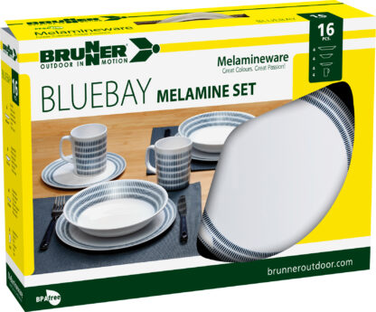 Melamine Set Bluebay Brunner BLUEBAY - immagine 4
