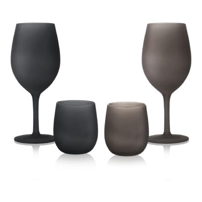Bicchieri Wineglass Blacksatin Brunner COMPLEMENT - immagine 2