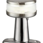 Osculati 11.039.19 Luce Di Fonda 360° Evoled In Abs Grigio luci 360 aste e combinati fino 12 m omologate rina e uscg