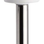 Asta luminosa abbattibile, 60 cm. bianca 11.039.80 Osculati