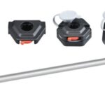 Luce di via bianca 360°+rossa/verde su tubo teles. 11.090.13 Osculati