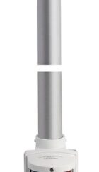 Osculati 11.126.01 Asta 100 Cm 360° E Rosso/Verde A Parete Bianco