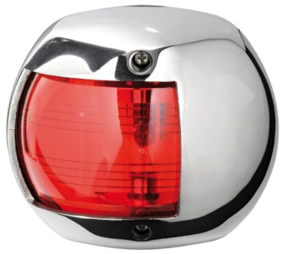 Luce di via Classic 20 LED - 112,5° sinistro calotta inox 11.447.01 Osculati