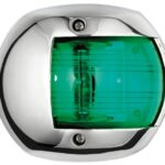 Luce di via Classic 20 LED - 112,5° destro calotta inox 11.447.02 Osculati