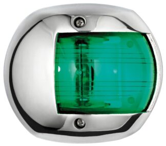 Luce di via Classic 20 LED - 112,5° destro calotta inox 11.447.02 Osculati