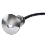 Luce di cortesia luce LED bianca corpo inox lucido 13.182.16 Osculati