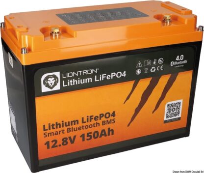 Batteria litio 55Ah con BMS e Bluetooth 12.460.01 Liontron