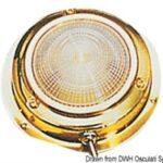 Plafoniera ottone lucido luce Led diam. 138 mm 13.544.11 Osculati