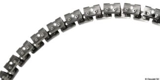 Supporto acciaio inox flessibile per barra led 2mt 13.705.10 Osculati
