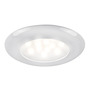 Plafoniera LED incasso SOLE ghiera bianca switch 13.877.81 Osculati