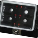 Scatola portafusibili lamellari MINI 6 uscite 14.101.06 Osculati