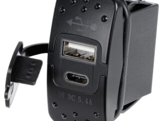 Presa femmina USB-A più USB-C 14.195.62 Osculati