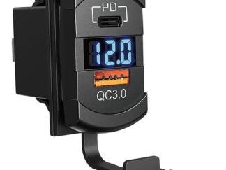 Doppia presa USB A+C e Voltmetro 12/24V 14.195.63 Osculati