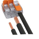 Connettore di giunzione WAGO 3 conduttori 4 mm² 14.286.34 WAGO