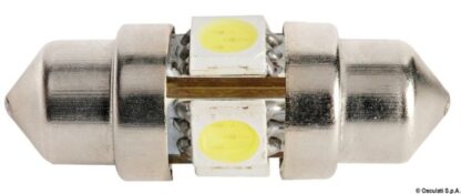 2 Lampadine LED a siluro 31 mm 3000 K 14.301.20 Osculati