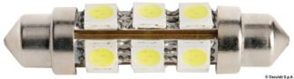 2 Lampadine LED a siluro 44 mm 3000 K 14.301.24 Osculati