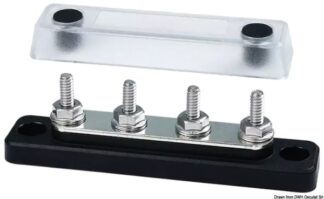 Teminali elettrici Bus Bar Heavy Duty Techno 14.307.04 Osculati