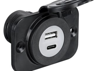 Presa incasso doppia USB Type-A + Type-C 14.516.05 Osculati