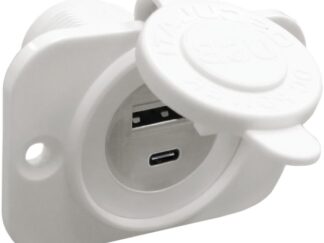 Presa incasso doppia USB Type-A + Type-C bianca 14.516.15 Osculati
