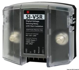 Voltage Sensitive Relay VSR con isolamento Starter 14.921.91 Osculati